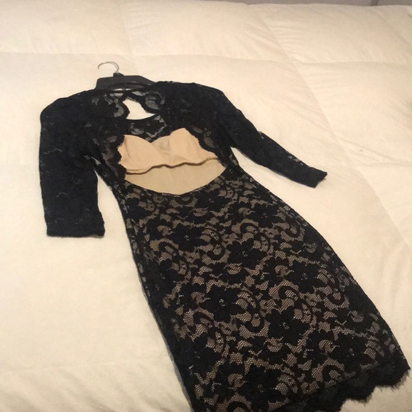 WINDSOR Navy Blue dress. - Picture 4 of 7